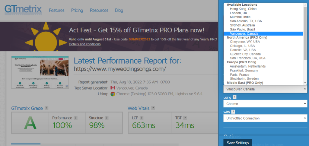 location - Is GTmetrix Accurate To Measure Core Web Vitals? Q/A Session - We Asked Them! - Is GTmetrix Accurate